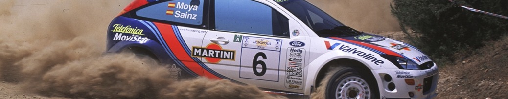 WRC 2000. Carlos Sáinz en el Acrópolis, FOto: Crazylenny2 Attribution 2.0 Generic (CC BY 2.0)