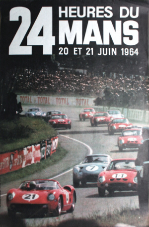 Poster Le Mans 1964