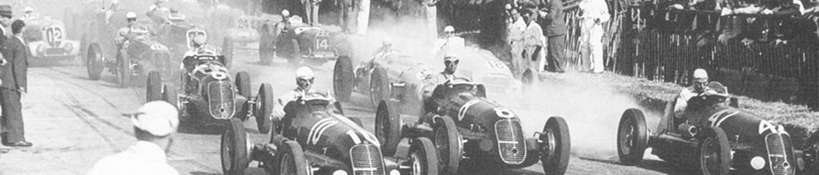 Grandes Premios 1946. V Grand Prix de Niza, salida