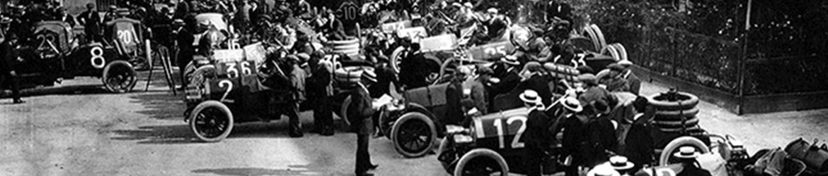 Salida de la Targa Florio de 1913, Grandes Premios de Automovilismo