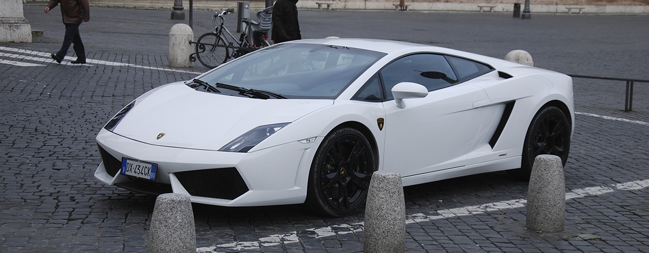 Foto: Post Restyling 2008. Gallardo LP560-4. Manu Avila. Enero 2011. Roma