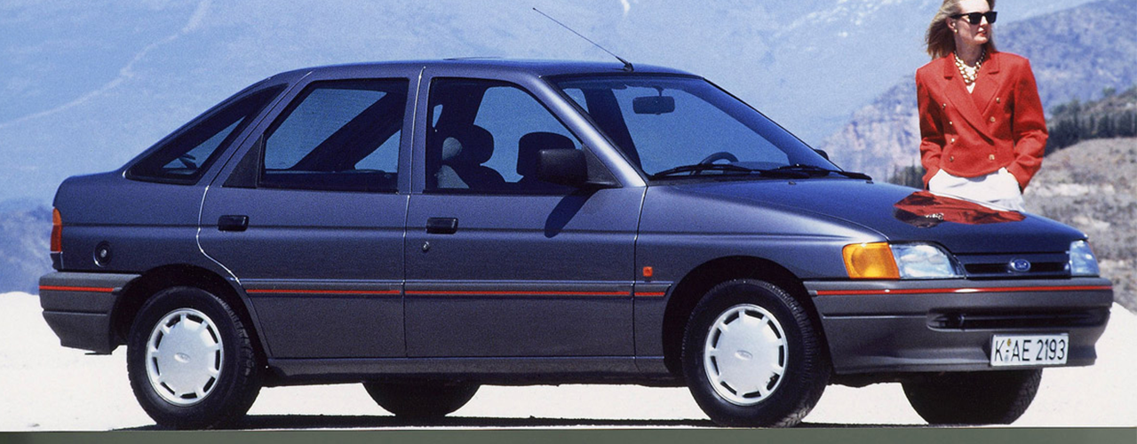 Foto: Ford Escort MkV 5p. Ford Motor Company