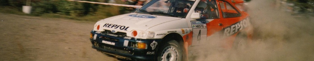 WRC 1996, Carlos Sáinz en el Rally de Finlandia Foto: Masa22 CC 2.0 Atribution