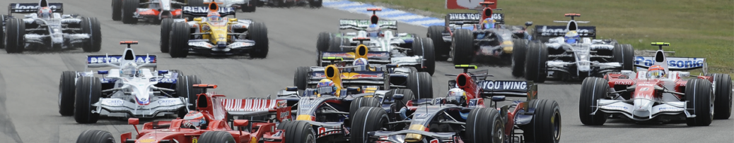 Salida Gran Premio de Alemania, 2008. Foto: Ferrari