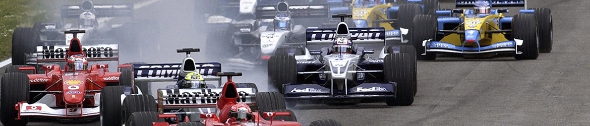 Fórmula 1 2004, Salida Gran Premio de San Marino. Foto: Ferrari