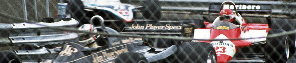 Banner Fórmula 1 1982