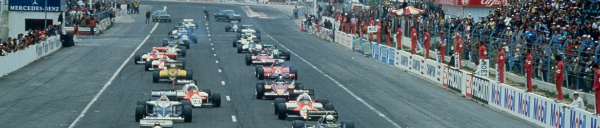 Salida Gran Premio de Francia de 1983. Foto: Renault SAS