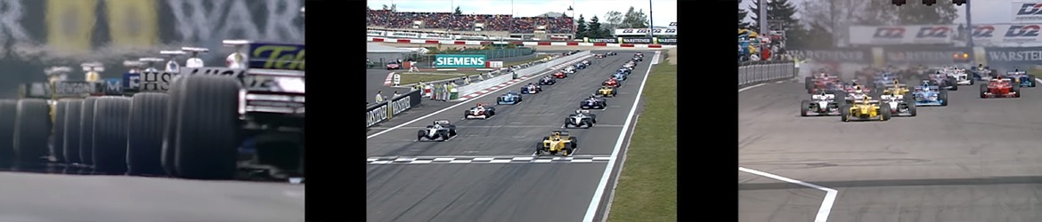 Fórmmula 1 1999, Fotogramas de la retransmisión de la salida del Gran Premio de Europa