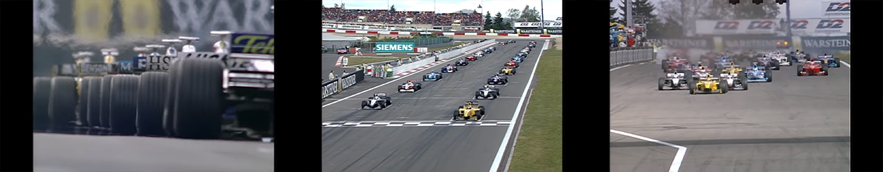 Fórmmula 1 1999, Fotogramas de la retransmisión de la salida del Gran Premio de Europa