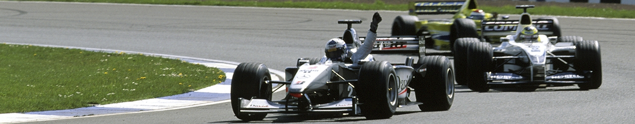 Fórmula 1 2000. Victoria de David Coulthard en el Gran Premio de Gran Bretaña. Foto: Daimler