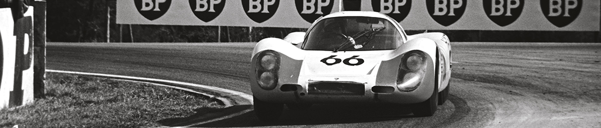 Meta 24 horas de Le Mans de 1968. Foto: Porsche
