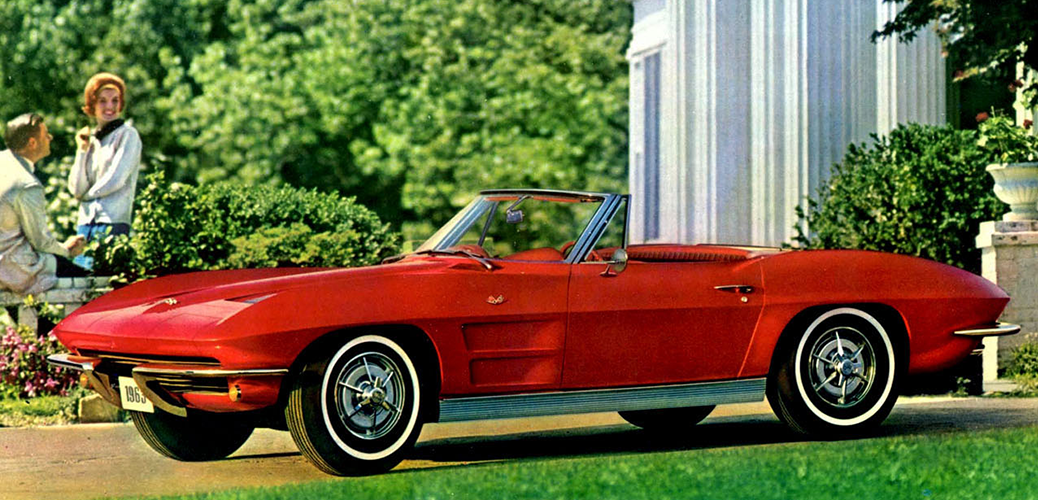 Foto: Catálogo del Chevrolet Corvette C2 de 1963. Chevrolet