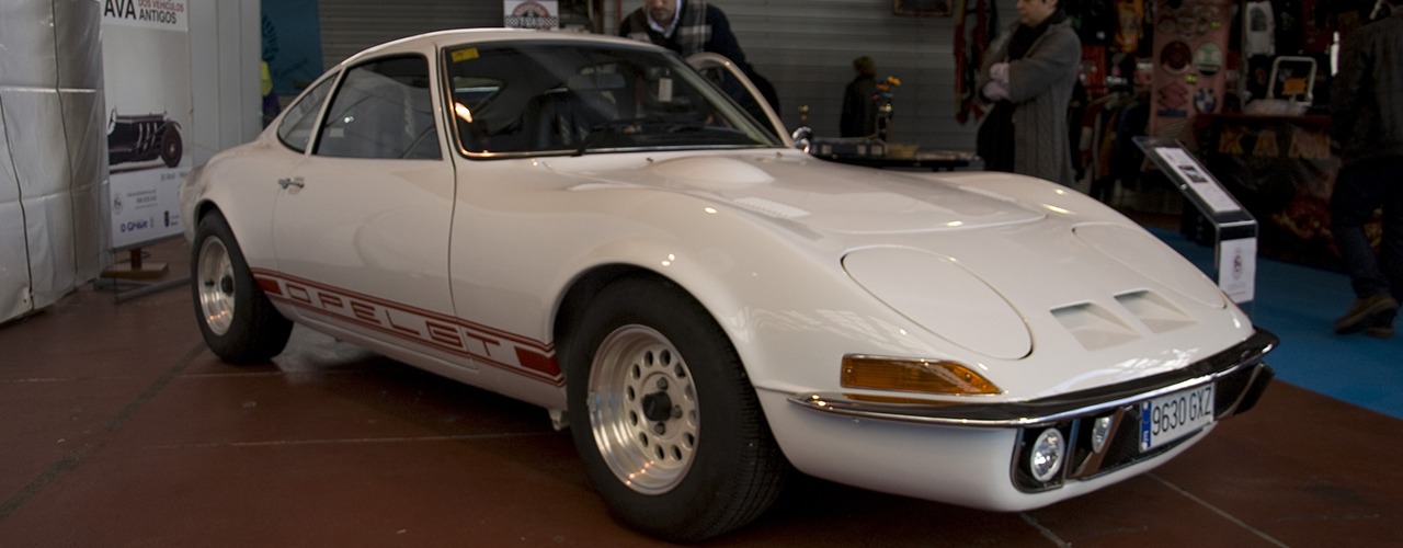 Opel GT. Foto: Manu Ávila. Retro Auto Santiago de Compostela, Febrero 2011