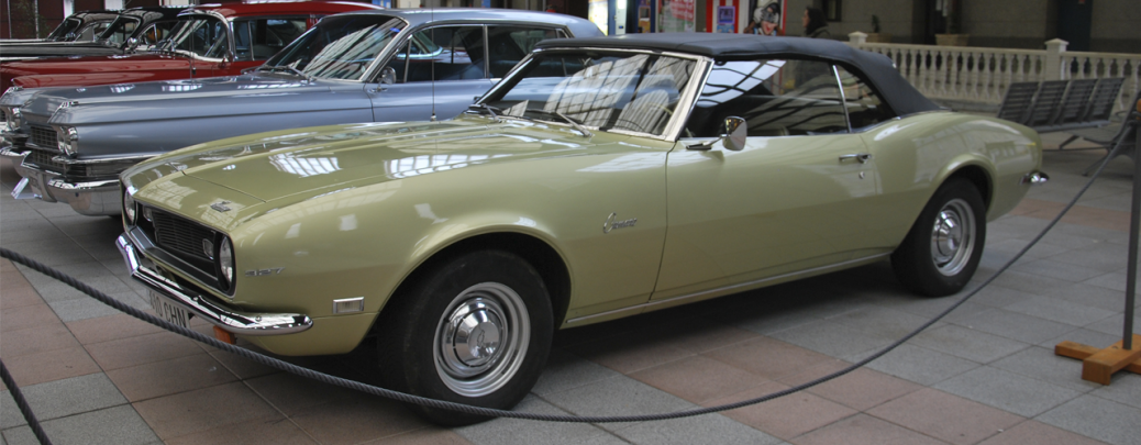 Chevrolet Camaro 327 Cabriolet '68, Foto: Manu Avila. Diciembre de 2012. Estación Renfe A Coruña