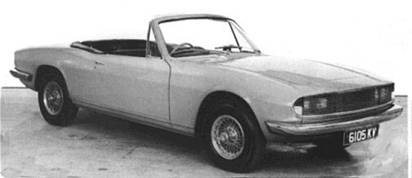 Prototipo Triumph Stag Giovanni Michelotti