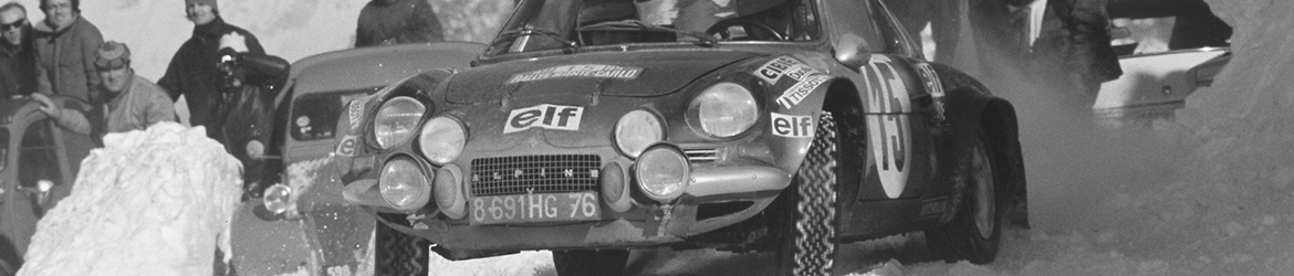 42ème Rallye Automobile de Monte-Carlo. Alpine A110, Foto: Renault Communication