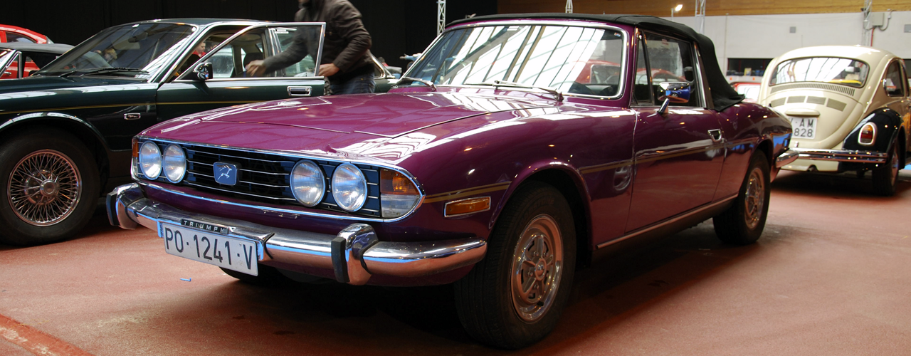 Triumph Stag, Foto: Manu Ávila. Retro Auto Santiago de Compostela, Febrero 2011