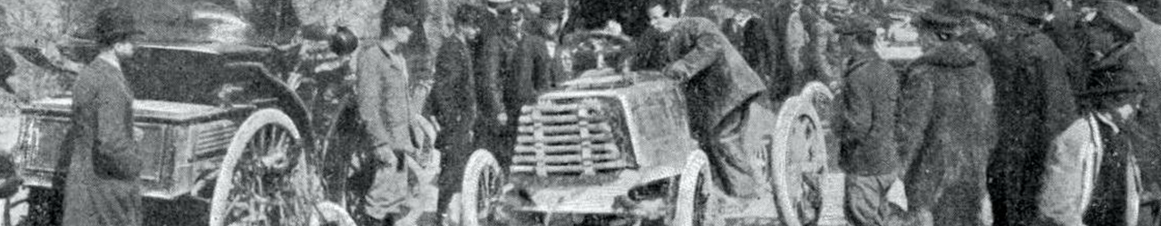 Niza-Marsella, 1900, Automovilismo Histórico