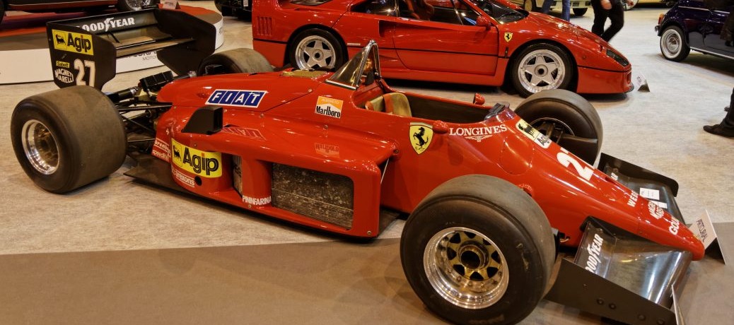 Ferrari 156/85, de 1985 en Retromòmile de parís en 2014, Foto: Thesupermat, Wikimedia Commons