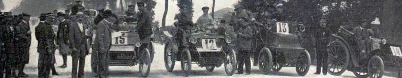 Salida de la I Course de Périgueux, 1898, Automovilismo Histórico