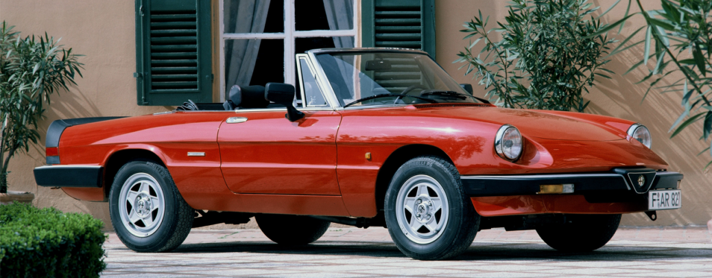 Alfa Romeo Spider, 1983-1989. Foto: Alfa Romeo