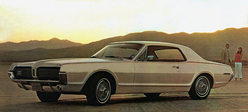 Foto: Mercury Cougar 67. Catálogo Mercury Gama 1967.