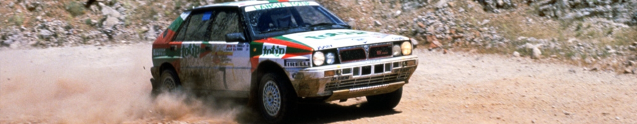 WRC 1988_Lancia Delta en el Rally Acrópolis. Foto: FCA