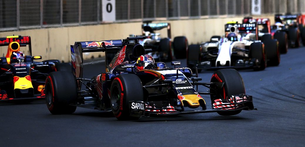 Daniil Kyvat, Gran Premio de Europa. Foto: Getty Images / Red Bull Content Pool