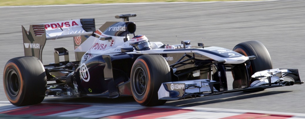 Williams-Renault FW35, Test de Barcelona en Febrero de 2013, Foto Morio, Creative Commons 3.0