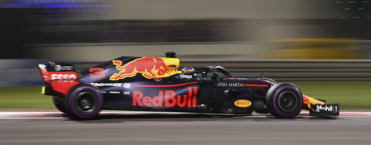 Red Bull-TAG Heuer RB14. Daniel Ricciardo, GP de Abu Dhabi 2018, Foto: Getty Images / Red Bull Content Pool