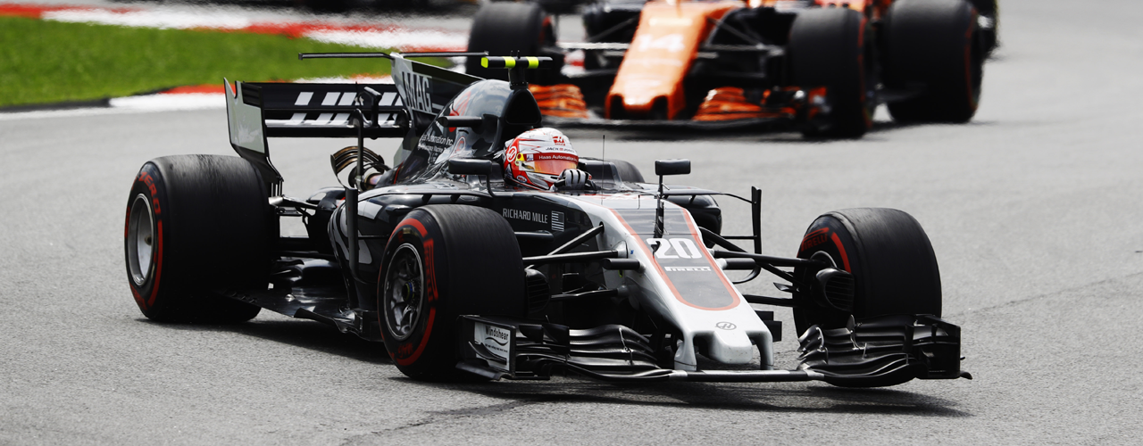 Gran Premio de Malasia, Kevin Magnussen, Haas VF-17 Foto: Haas