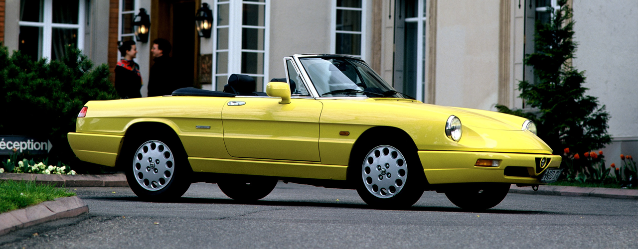 Alfa Romeo Spider Serie 4 "Última" Foto: Alfa Romeo