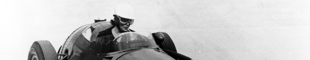 Maria Teresa de Filippis con el Maserati 250 F, 1958. Foto: Maserati