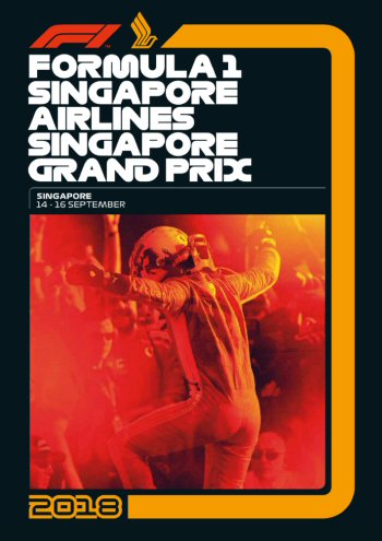 Póster Gran Premio de Singapur 2018