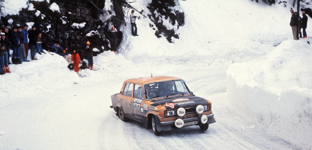 Rally de Montecarlo de 1977. Foto: SEAT