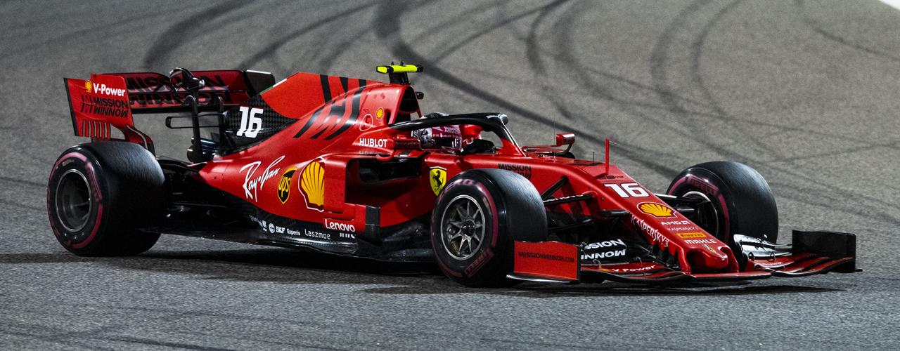 Ferrari SF90 pilotado por Charles Leclerc durante el Gran Premio de Baráin de 2019, Foto: Ferrari