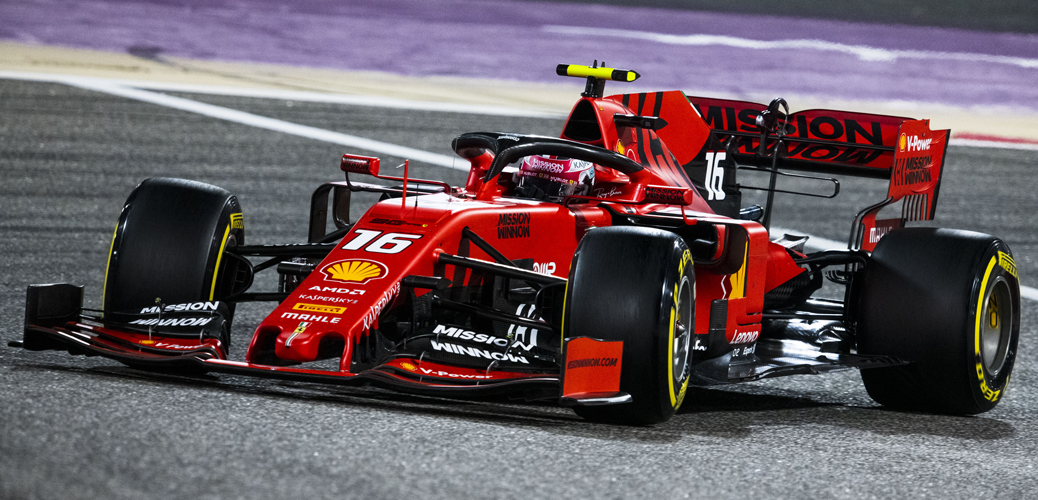 Ferrari SF90 pilotado por Charles Leclerc durante el Gran Premio de Baráin de 2019, Foto: Ferrari