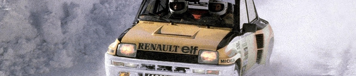 WRC 1981, Jean Ragnotti, Foto: Renault