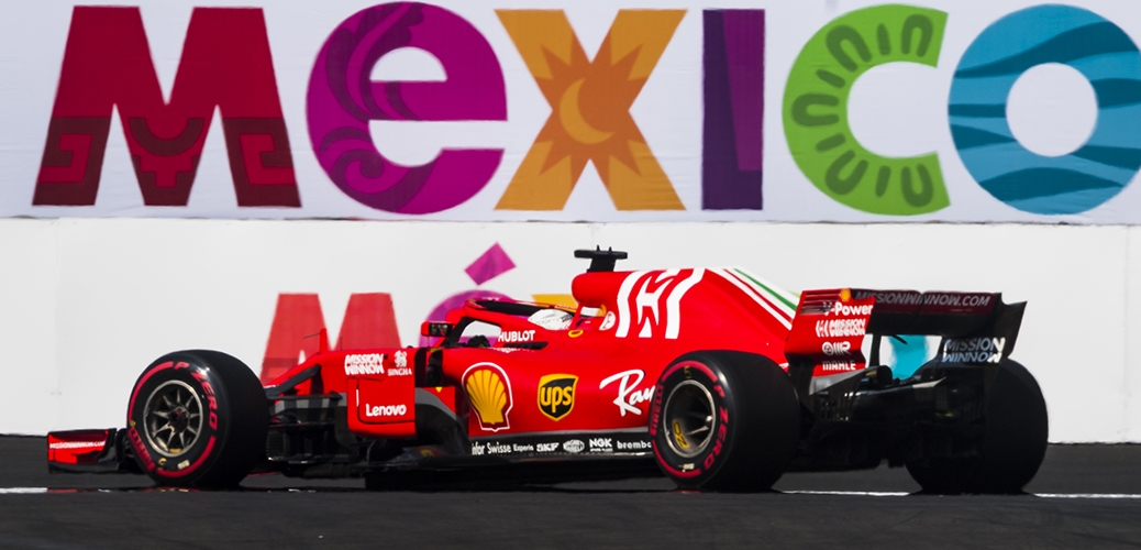 Ferrari SF71H,  Gran Premio de México, Foto: Ferrari
