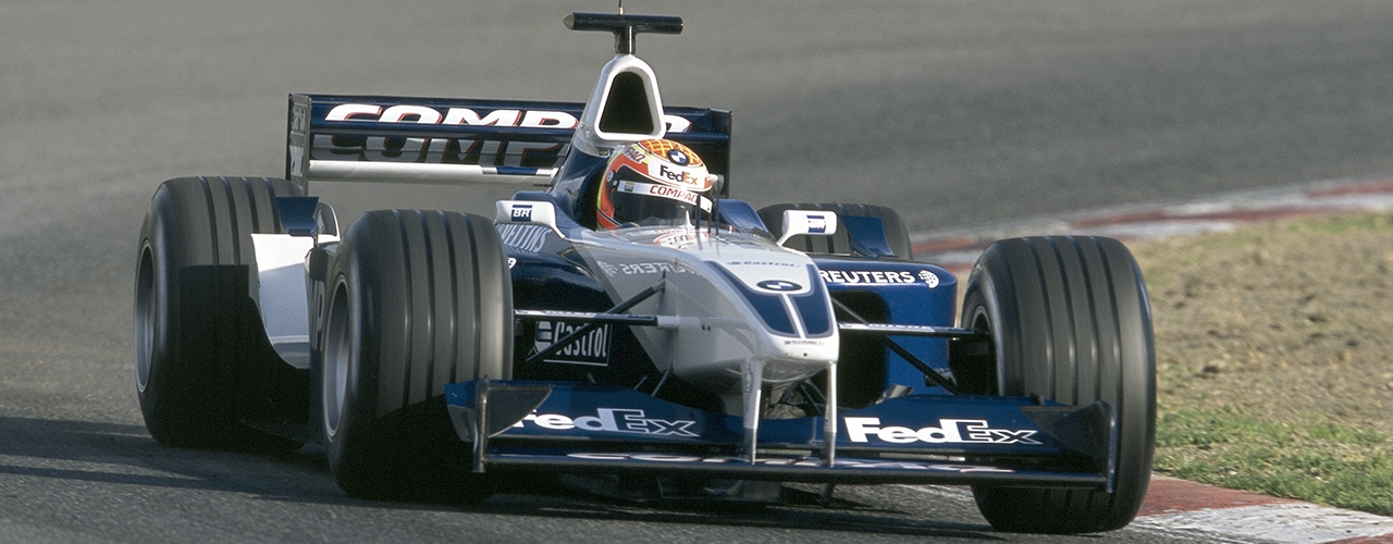 Williams-BMW FW23, Antonio Pizzonia en los test de febrero, Foto: BMW