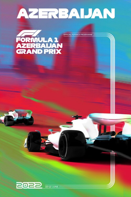 Póster Gran Premio de Azerbaijan 2022
