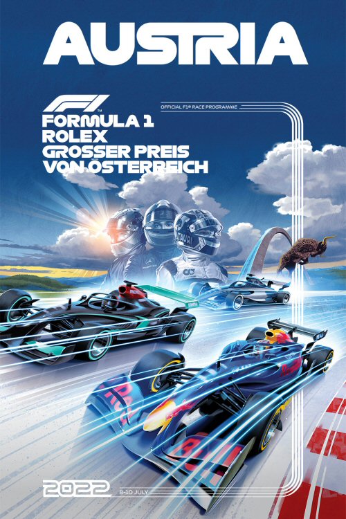 Póster Gran Premio de Austria 2022