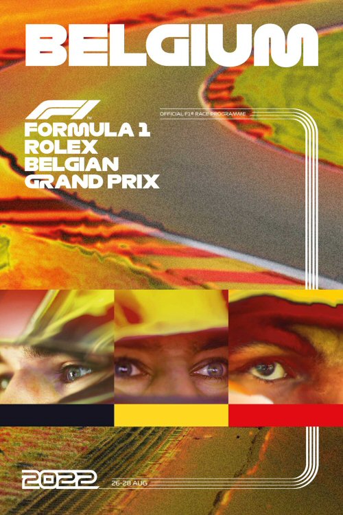 Póster Gran Premio de Bélgica 2022