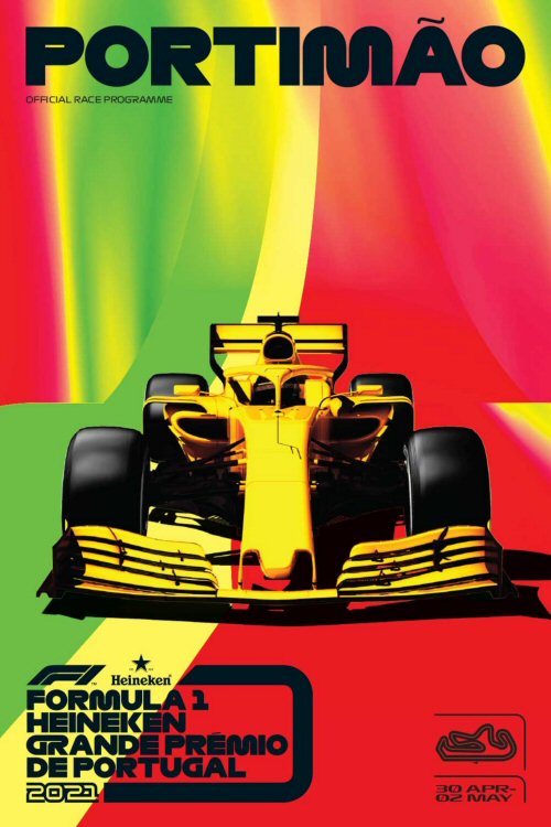 Póster Gran Premio de Portugal 2021