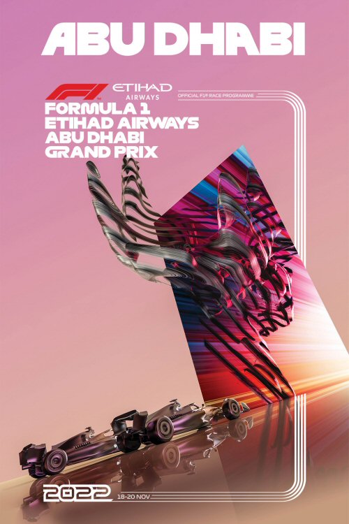 Póster Gran Premio de Abu Dhabi 2022