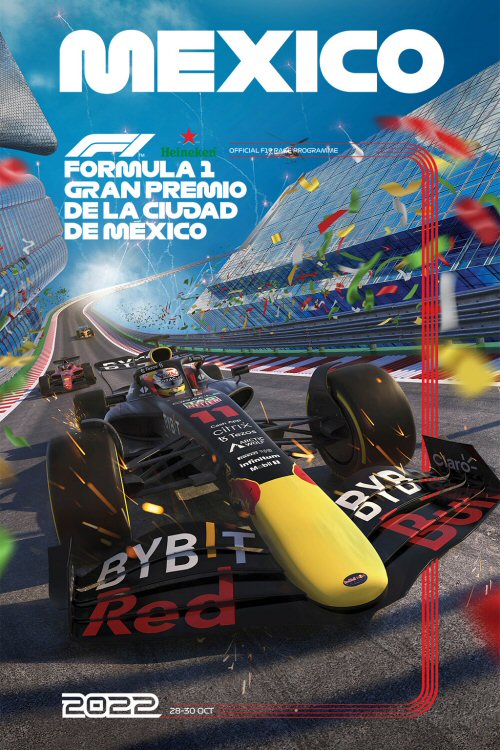 Póster Gran Premio Ciudad de México 2022