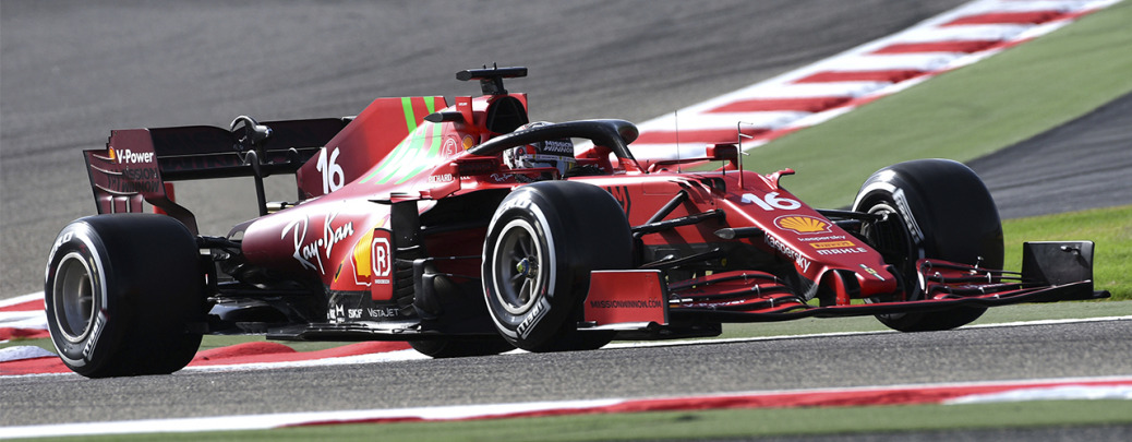 Charles Leclerc, calificación del Gran Premio de Baréin 2021, Foto: Ferrari