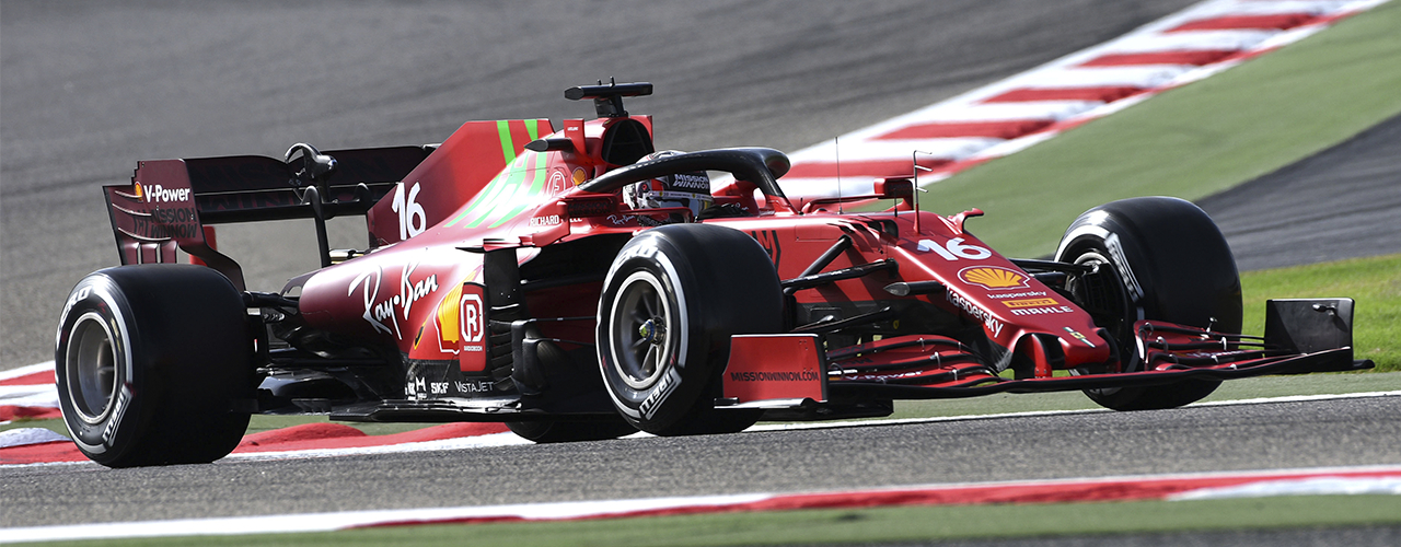 Charles Leclerc, calificación del Gran Premio de Baréin 2021, Foto: Ferrari