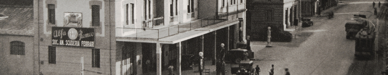 Scuderia Ferrari Alfa Romeo, Viale Trento Trieste, Modena, 1930