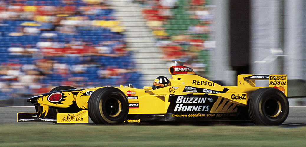Damon Hill en el Gran Premio de Alemania de Fórmula 1 1998, Foto: Repsol